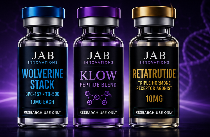 Featured JAB Innovations research product vials